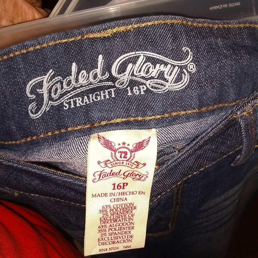 Faded Glory Women's denim jeans - Picture 2 of 2